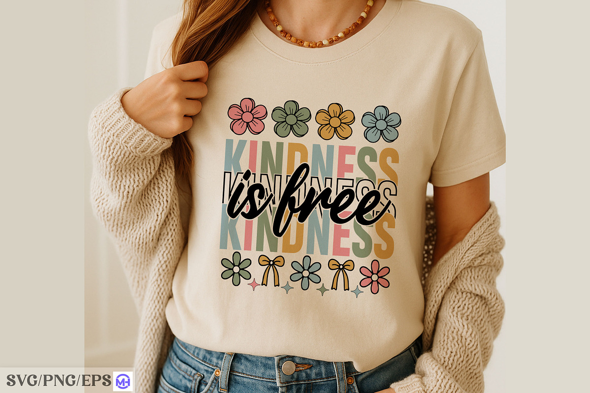 Choose Kindness is Free SVG PNG, a Graphic by mh_arif (Photo 3 of 3)