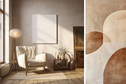 Minimalist Interior Frame Mockup 2, a Household Mockup by ARTOZEN DIGITAL (Thumbnail 6 of 9)