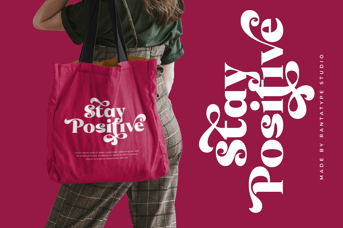 Ramolia Vintage Display Font, a Serif Font by RantautypeStudio (Photo 17 of 17)