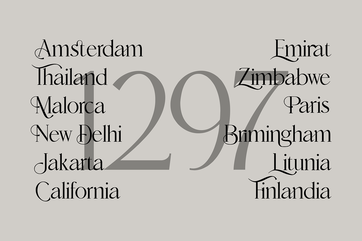 QONITTA, a Serif Font by zamjumps (Photo 9 of 11)