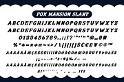 Fox Mansion 5 Fonts Style, a Serif Font by Fox7 By Rattana (Thumbnail 7 of 11)