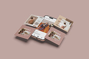 Social Media Post Mockup, an iPhone Mockup by Design Source_ (Thumbnail 3 of 4)