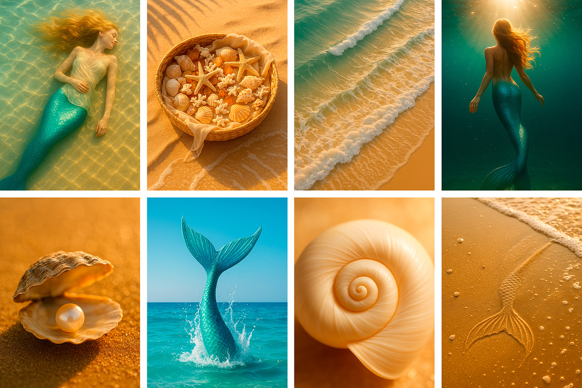 Sirene Summer Stock Images Bundle, a Beauty & Fashion Photo by Anna Babich (Photo 2 of 7)
