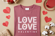 Retro Heart - Display Font, a Sans Serif Font by KiddoGlyphs Studio (Thumbnail 2 of 5)