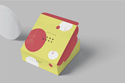 Bakery Cake Box Mockup, a Packaging Mockup by megostudi0 (Thumbnail 7 of 7)