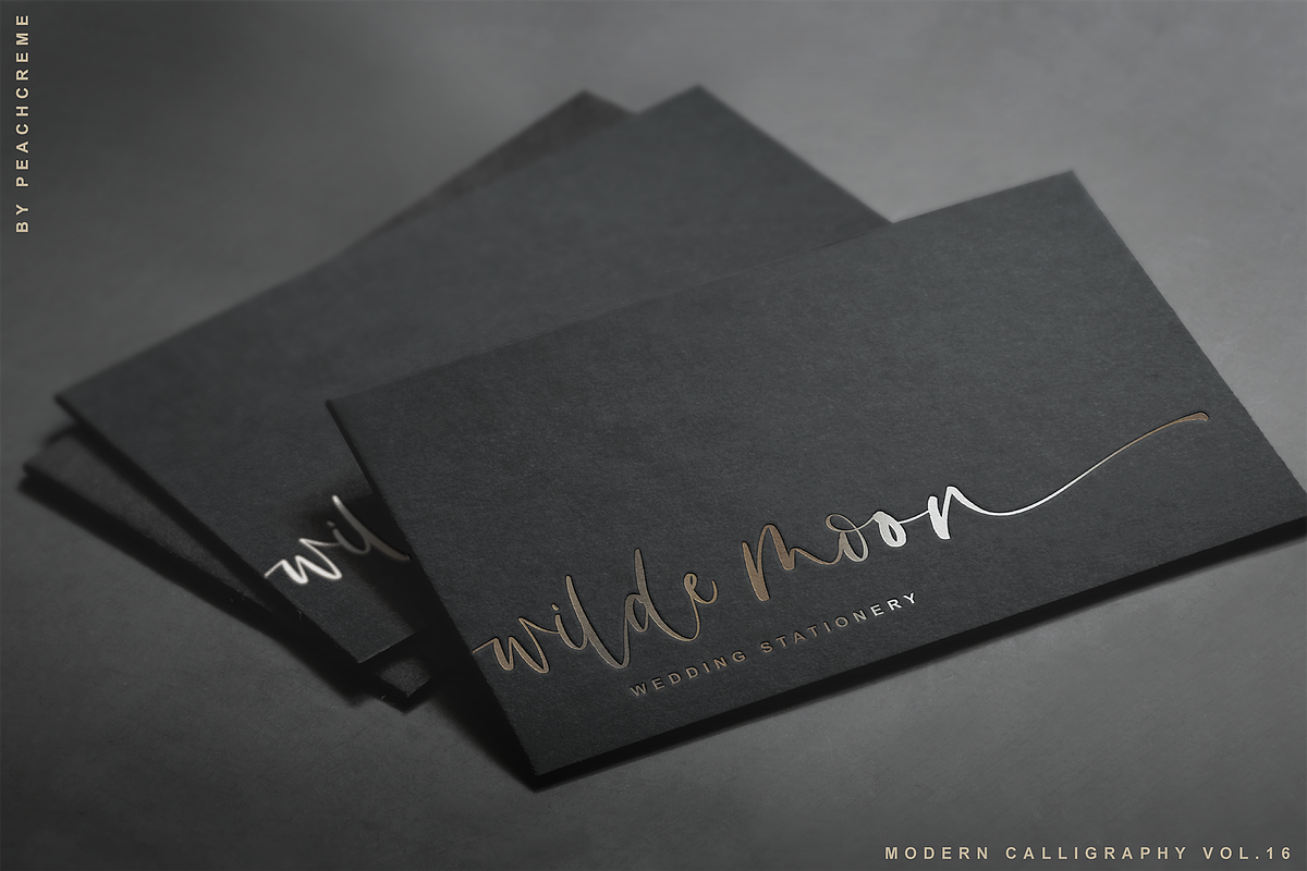 Bonjour // Modern Calligraphy preview 5