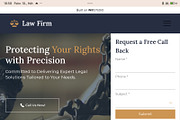 Law Firm - Wix Studio Website, a Wix Template by Kitteeh (Thumbnail 7 of 8)