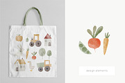 Watercolor Happy Farm, an Animal Illustration by Cute And Wild (Thumbnail 3 of 6)