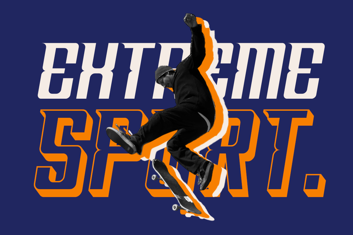 Grandex - Sport Font, a Sans Serif Font by RagamKata (Photo 3 of 12)