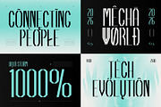 Cyberystic, a Sans Serif Font by graphicook (Thumbnail 8 of 10)