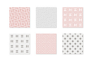 Square Collection. Patterns & Shapes