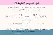 Midnight Voyage Summer Beach Travel, a Handwritten Font by Kaya Fonts (Thumbnail 15 of 32)