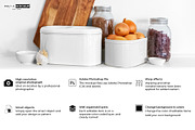 Kitchen Tins Mockup, a Household Mockup by Pret-a-Mockup (Thumbnail 2 of 9)