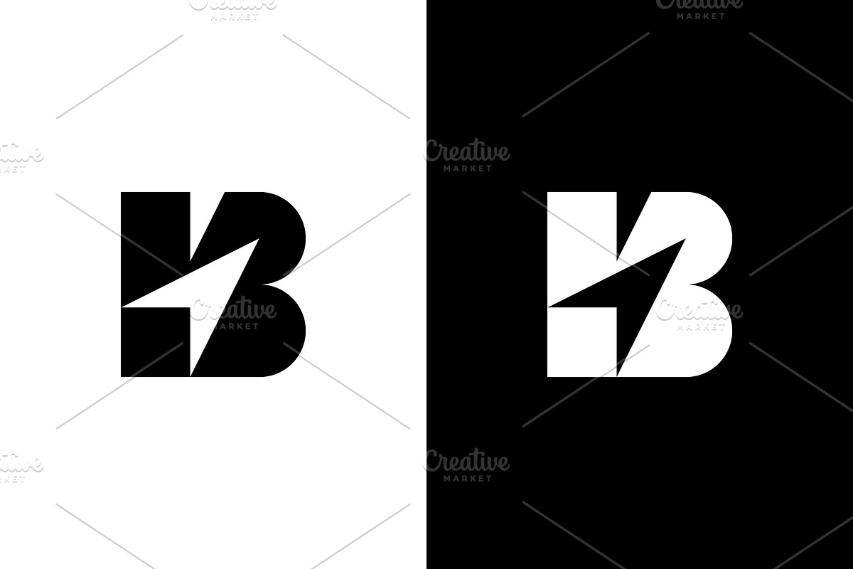 Geometric clean letter b arrow Logo, a Branding & Logo Template by Rasagama Studio (Photo 3 of 4)