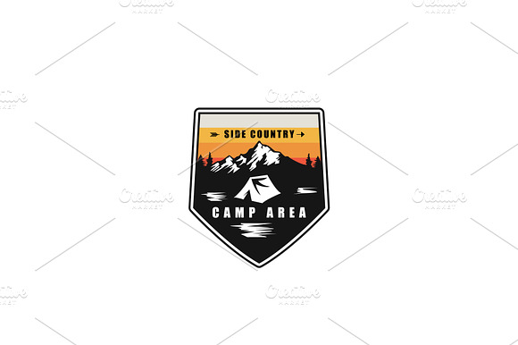 Outdoor Camp Adventure Logo preview 2