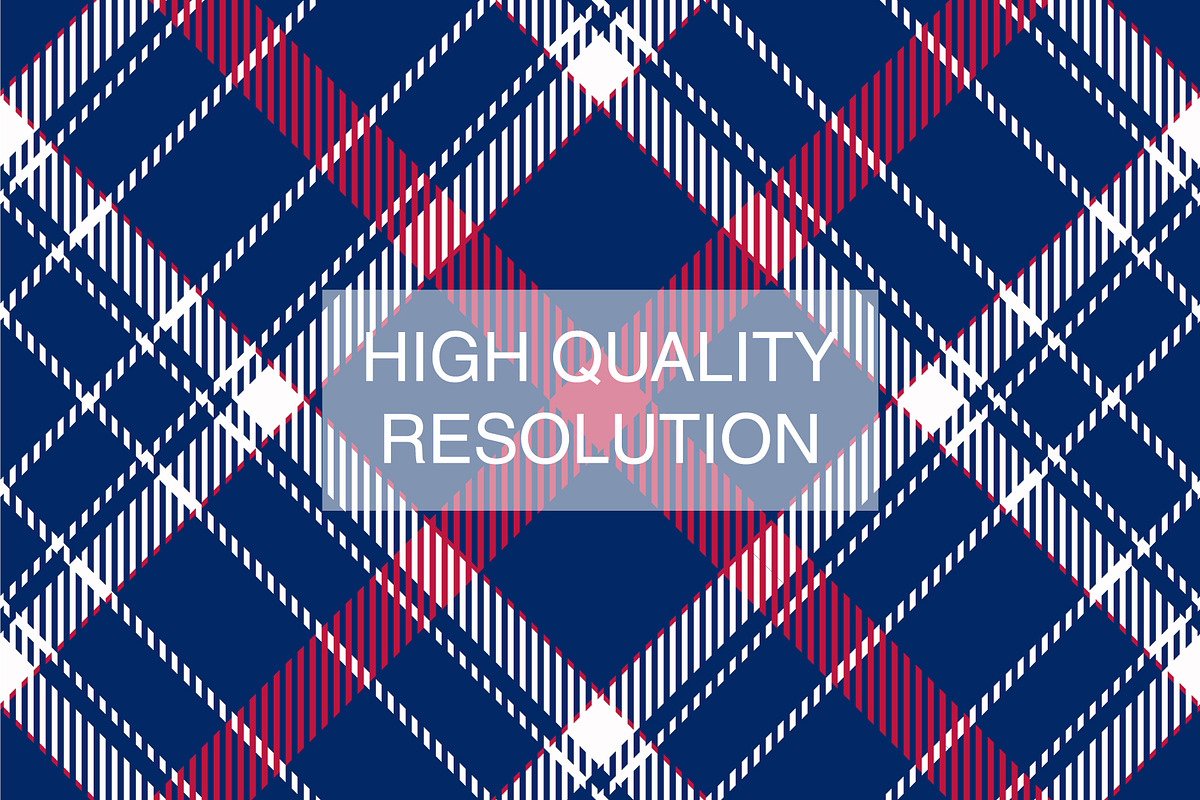 #56 USA Pattern Plaids EPS + JPG, a Pattern Graphic by Plaid4You (Photo 3 of 4)