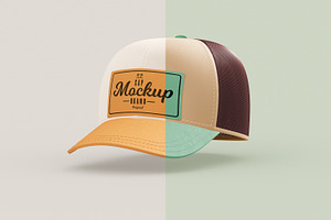 Trucker Cap Mockup