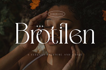 Brotilen Elegant Ligature Serif