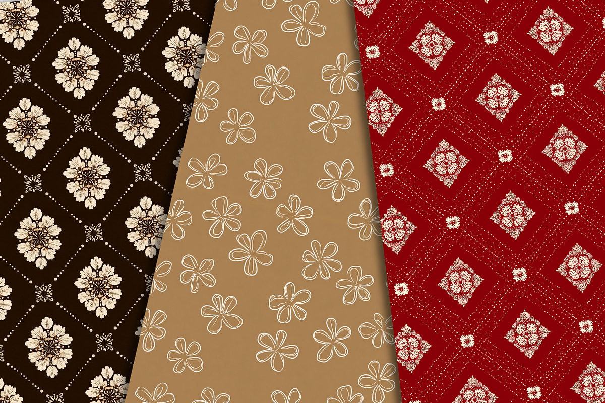 Boho Digital Pattern PNG, a Pattern Graphic by Libby Wishes (Photo 2 of 5)