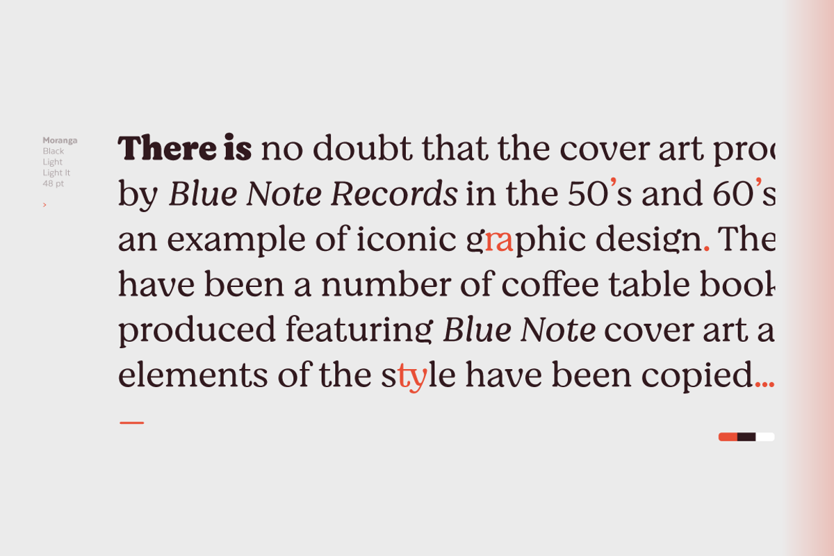 Moranga, a Serif Font by Latinotype (Photo 12 of 15)