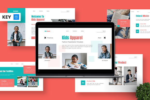 Kids Apparel - Education Keynote preview 5