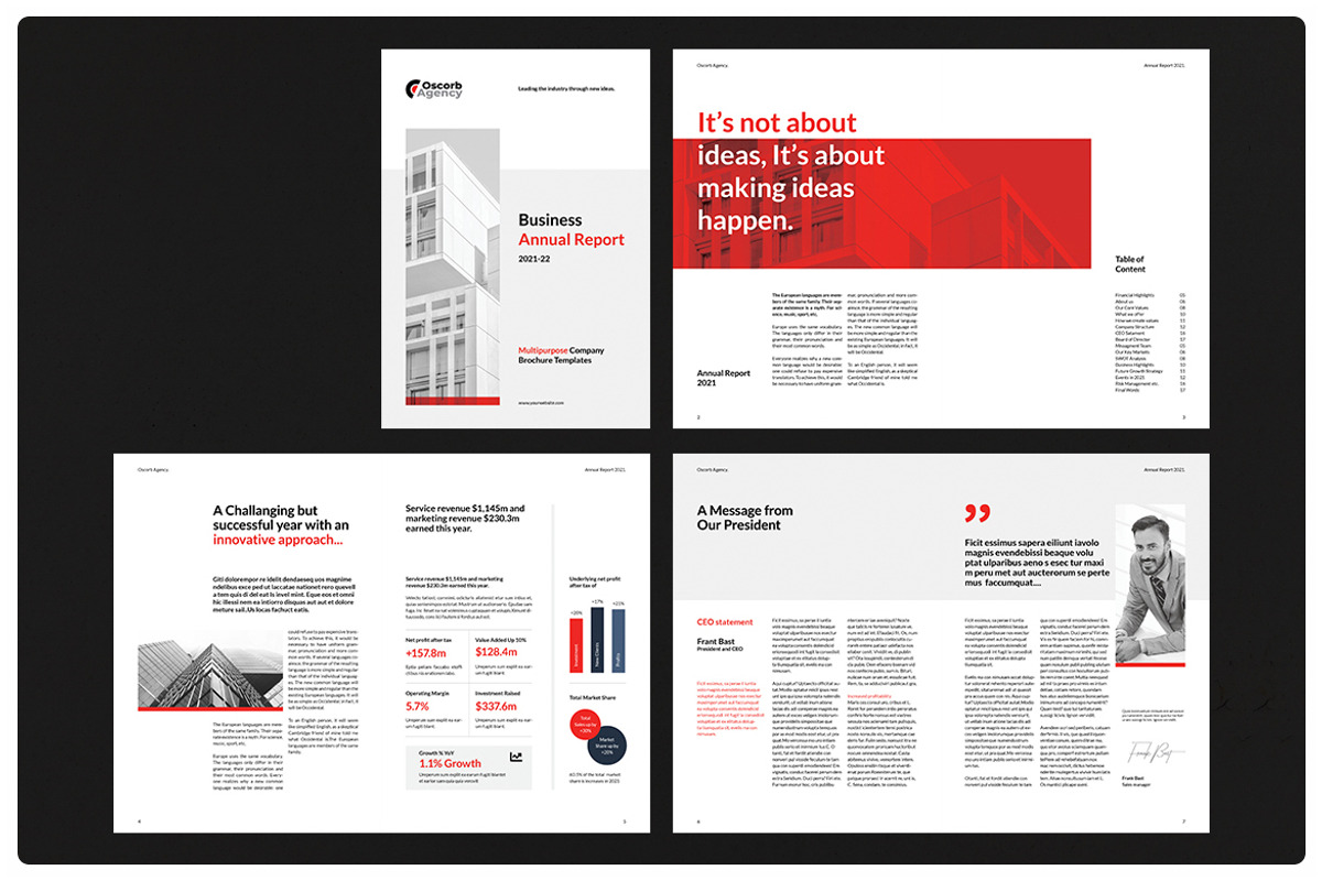 Annual Report, a Brochure Template by StudioGraficso (Photo 6 of 12)
