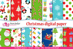 Christmas Digital Paper