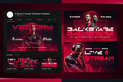 Esports YouTube Thumbnail Pack, a Social Media Template by OnurDemircan (Thumbnail 6 of 6)
