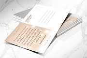 Merry Christmas Postcard Photoshop, a Flyer Template by Godserv Designs (Thumbnail 4 of 12)