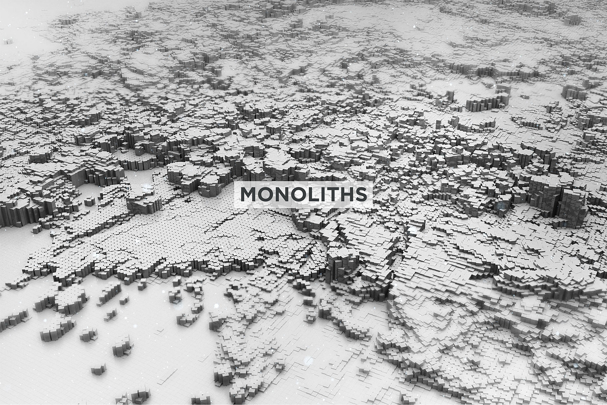 [New] Monoliths Landscapes, a Background Graphic by DesignSomething