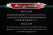 Macartee, a Script Font by Burntilldead (Thumbnail 11 of 12)