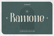 Ramone Aesthetic Serif Font, a Serif Font by Neermana (Thumbnail 1 of 5)