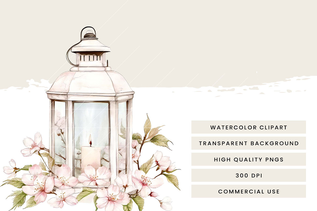 Watercolor Floral Horse Clipart, an Animal Illustration by Design Scotch (Photo 7 of 8)