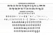 Thick Outline | Script Font, a Script Font by Scratchones (Thumbnail 7 of 9)
