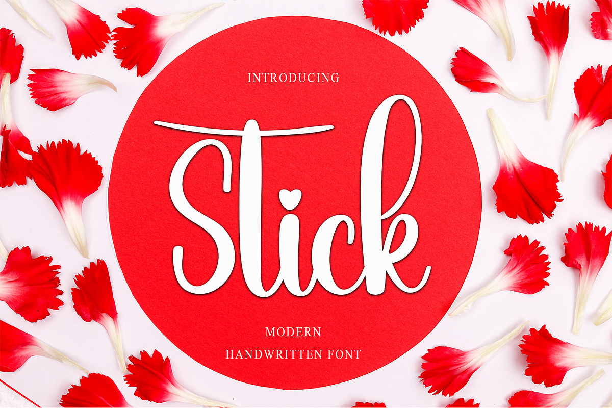 Stick, a Handwritten Font by InermediaSTUDIO (Photo 1 of 7)