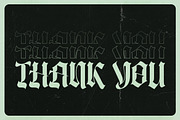 Dark North - Blackletter Font, a Blackletter Font by Burhan Afif (Thumbnail 7 of 7)
