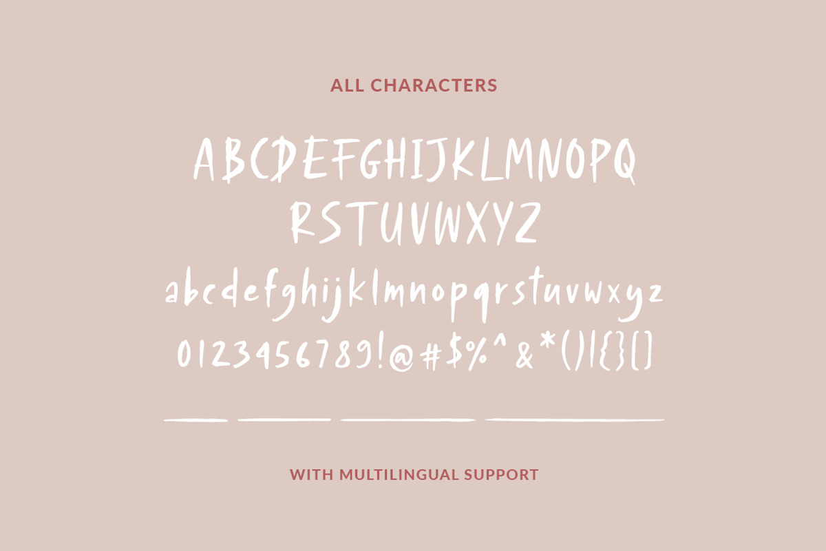 Lampu Merah, a Font by Weape Studio (Photo 8 of 8)