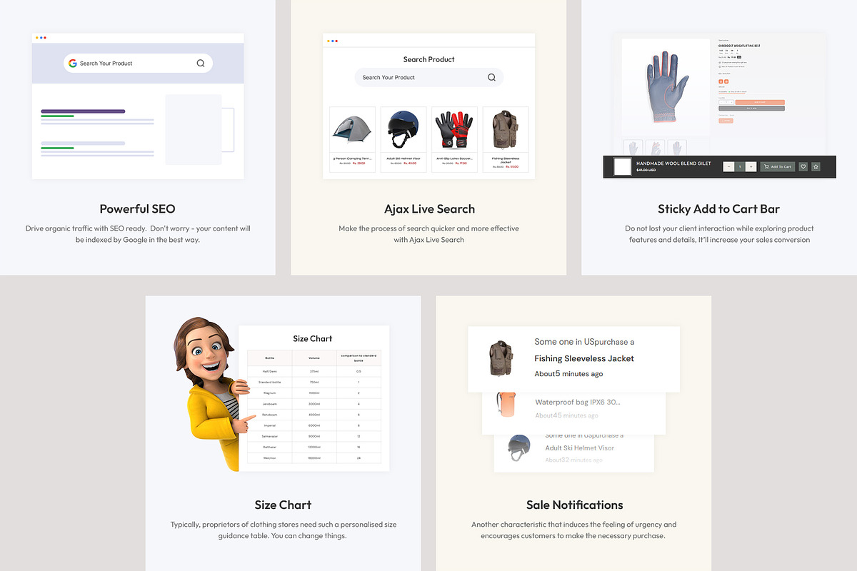 Fitness Accessories Shopify Theme, a Shopify Template by LogicGo Shopify Experts (Photo 4 of 7)