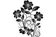 Elegant Botanical Flower Silhouette, an Object Graphic by Designer_Momina (Thumbnail 13 of 16)