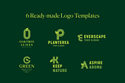 Letter A-Z Nature Logo Kit, a Branding & Logo Template by Luxury Logos (Thumbnail 5 of 11)