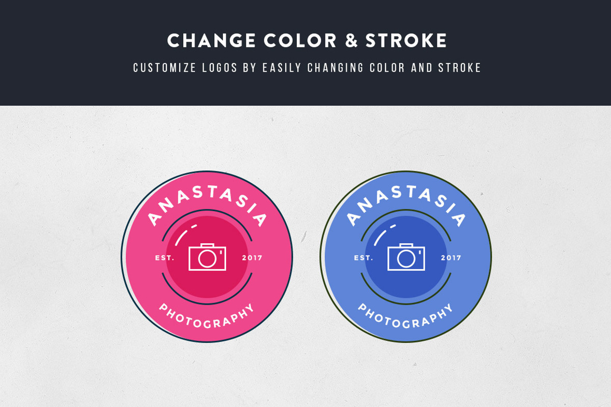10 Circular Photography Logos/Badges, a Branding & Logo Template by WellMadePixel (Photo 4 of 5)