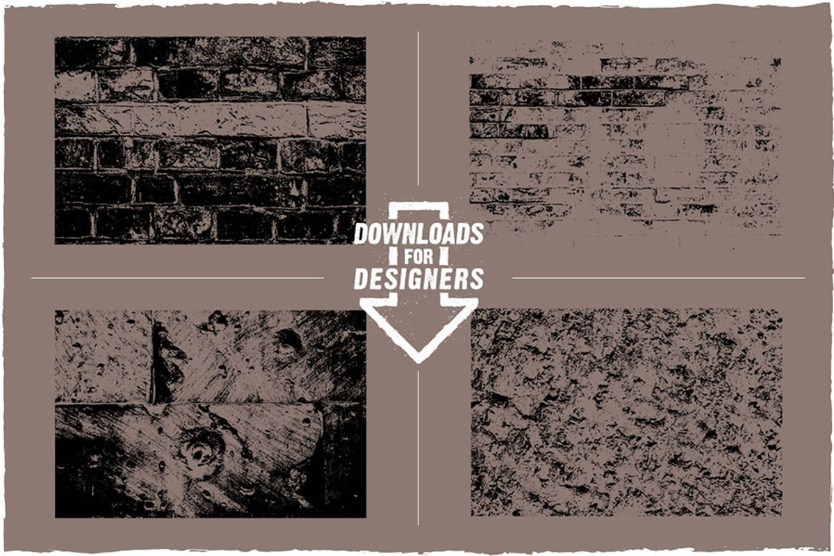 Wood, Brick & Concrete - Vector Pack, a Texture Graphic by Downloads for Designers (Photo 4 of 9)