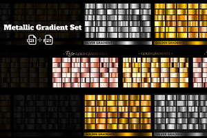 Metallic Gradient Set