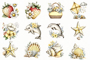 Whimsical Summer clipart, an Illustration by Designworld (Thumbnail 2 of 5)