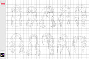 Procreate Hair Styles Anime Chibi, a Brush Add-On by ArtPrintBabe (Thumbnail 10 of 14)