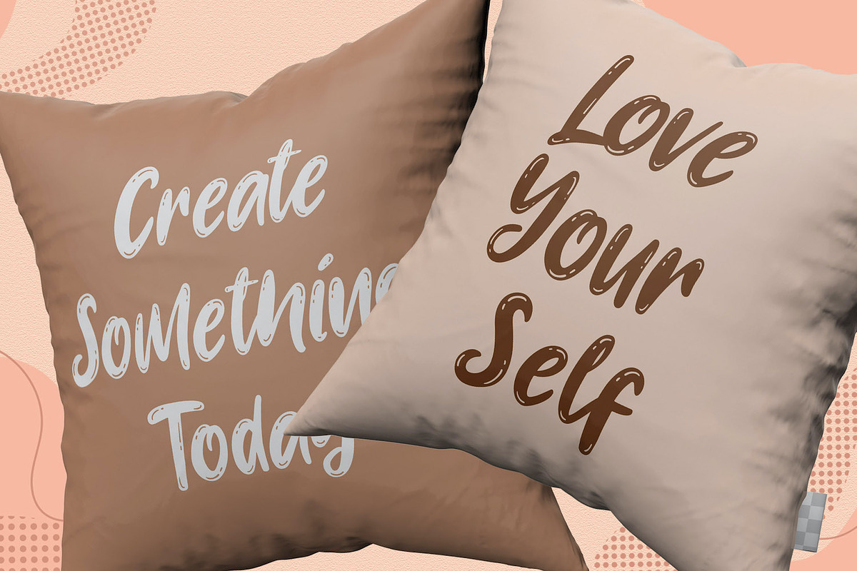 Banyu Langits - Quirky Display Font, a Handwritten Font by StringLabs (Photo 5 of 13)
