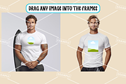 Mens T-Shirt Product Mockup Bundle, an Apparel Mockup by Jay Major Designs (Thumbnail 9 of 11)