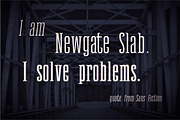 Newgate Slab - Retro Font, a Slab Serif Font by Uncle Avi's Supply (Thumbnail 2 of 6)