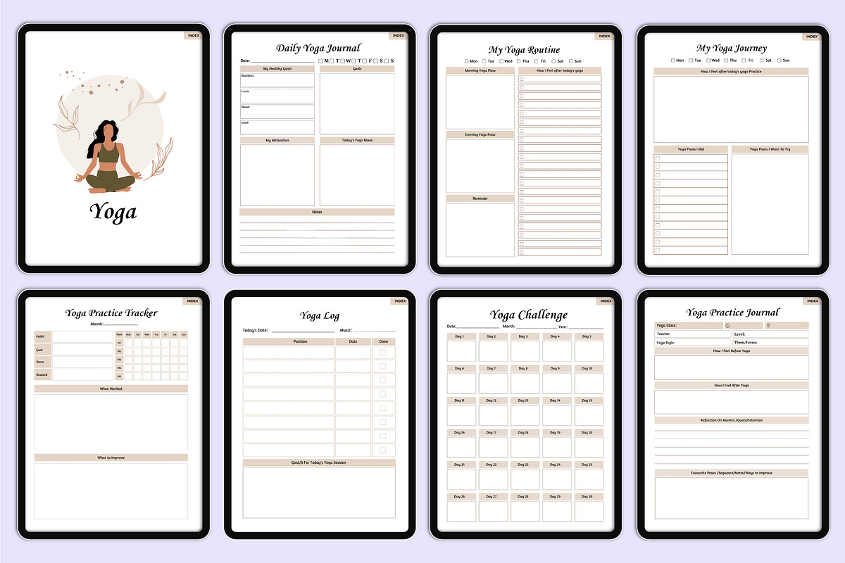 2025 Digital That Girl Planner Canva, a Stationery Template by Mustafiz (Photo 15 of 15)