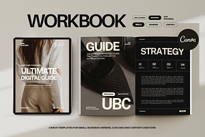 Workbook Template Canva VIII, a Marketing Template by Instprofi | Studio Estimo